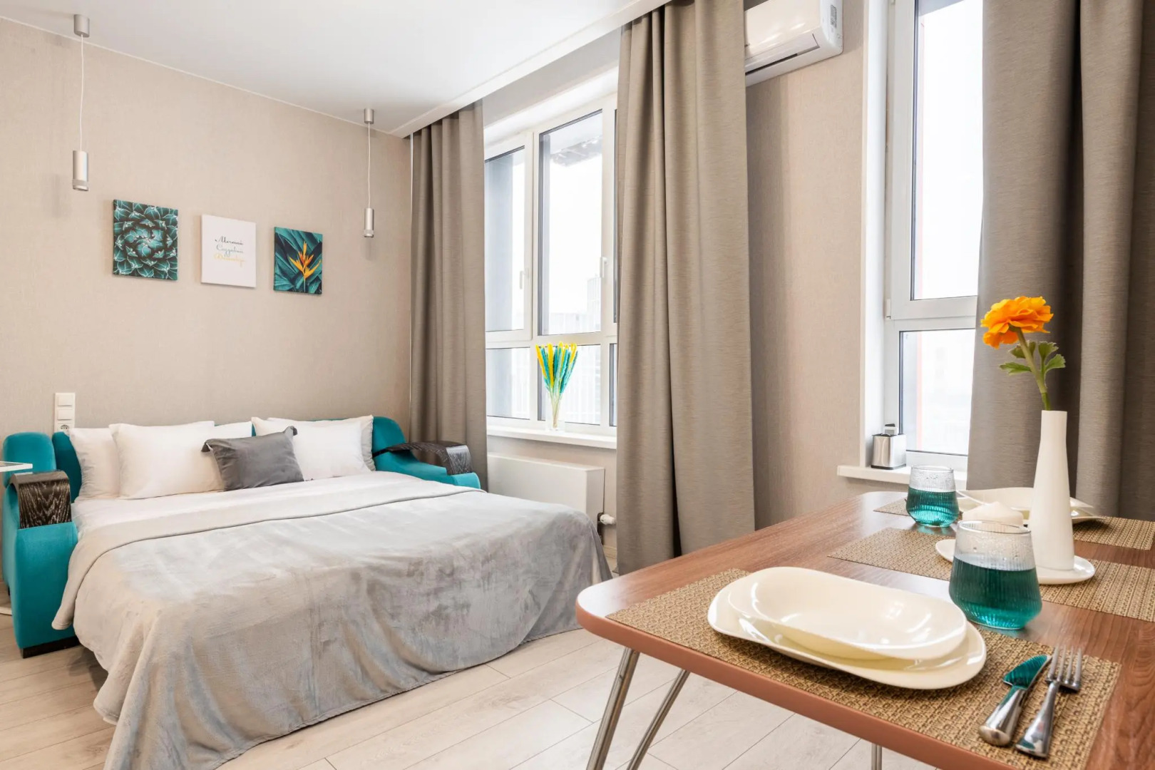 Sunmarine apartments (Санмарин апартментс) на улице Мосфильмовская