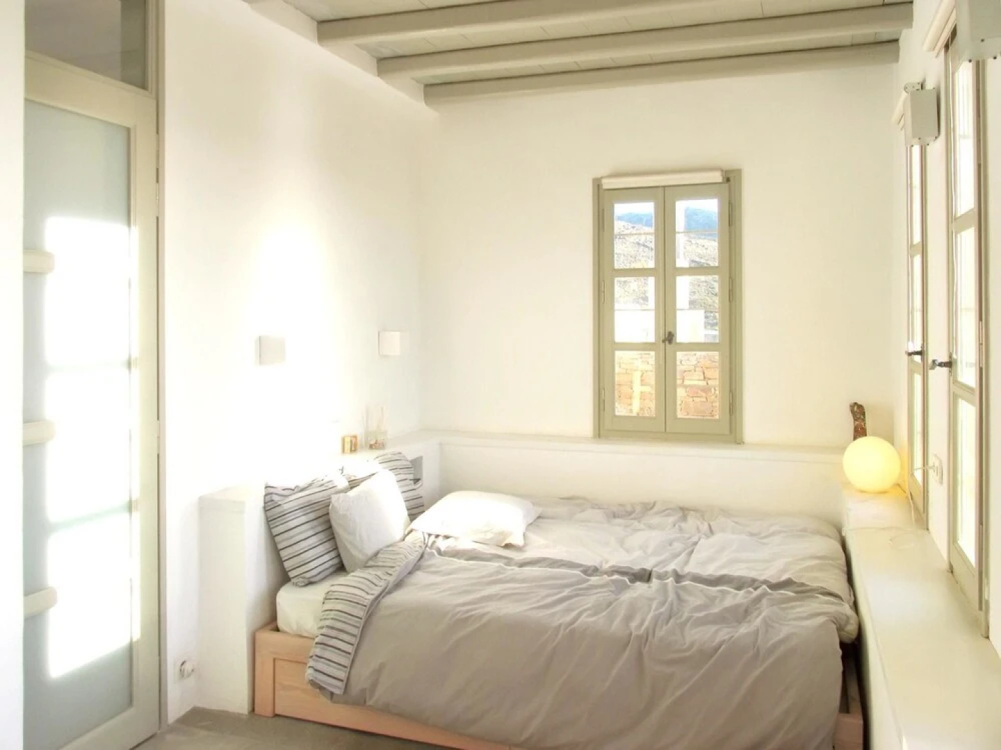 Villa With 3 Bedrooms in Cyclades, With Wonderful sea View, Private Po