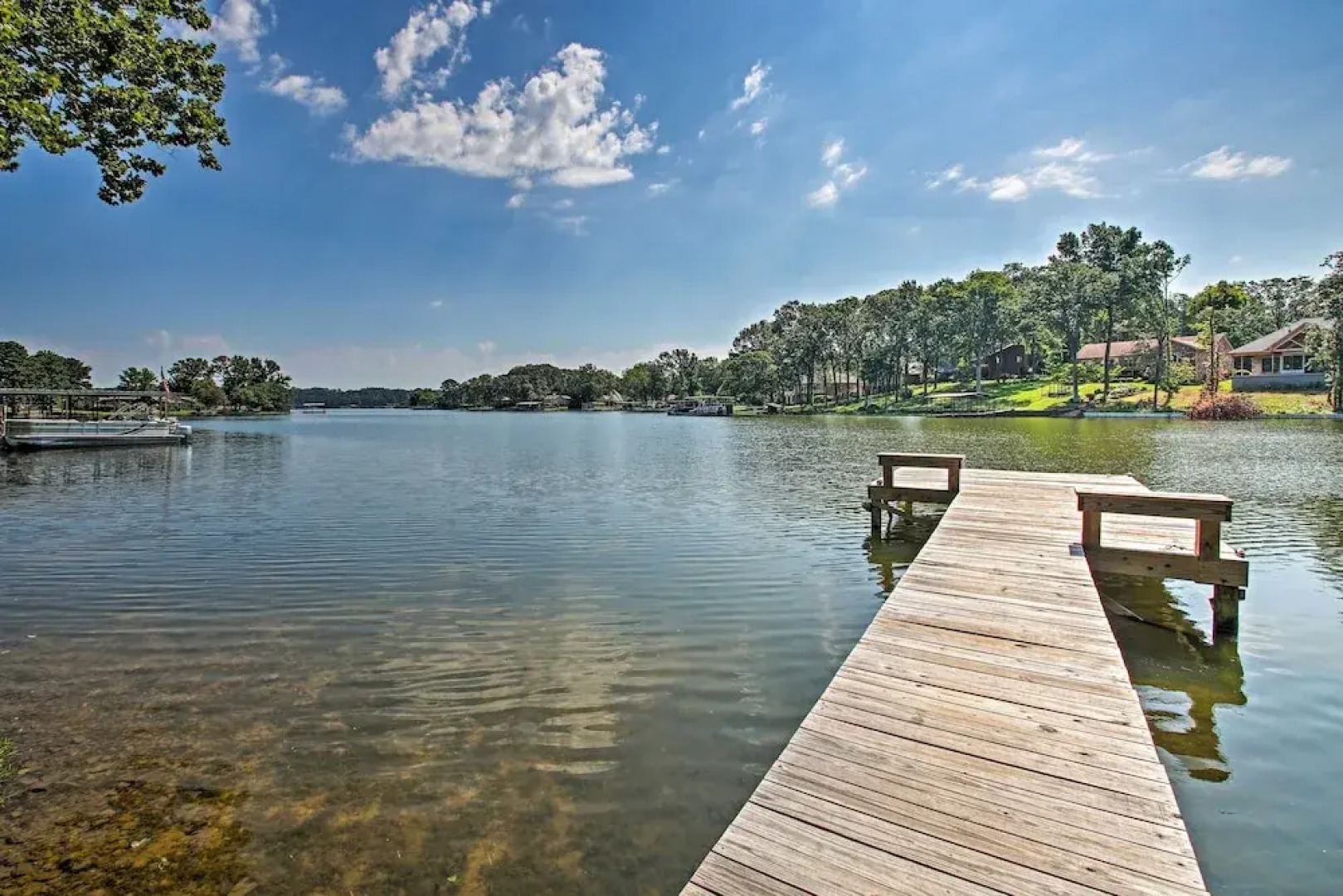 Dock & Lake Access: Tranquil Home in Hot Springs