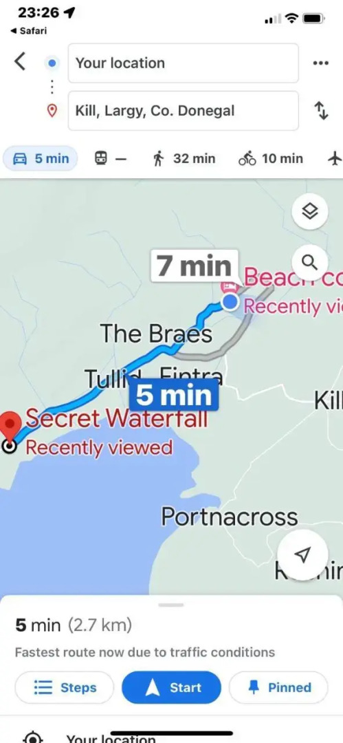 Wild Atlantic Way Beach Cove View Ballyara