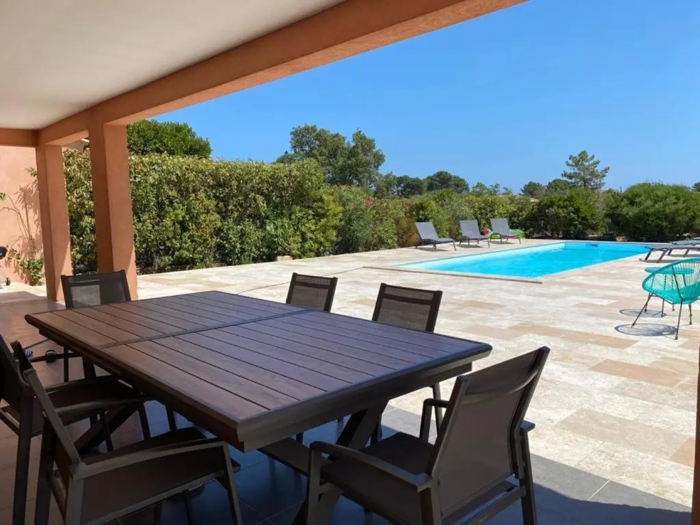 Villa Chez Géraldine Piscine chauffée, proche plage et rivière