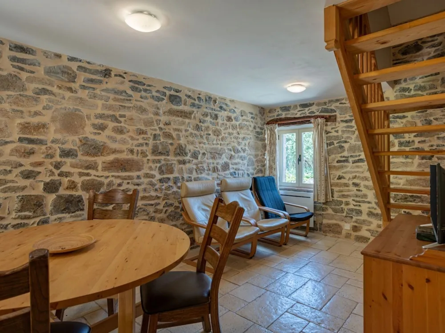 3 Cottages Around a Swimming Pool in a Small Village