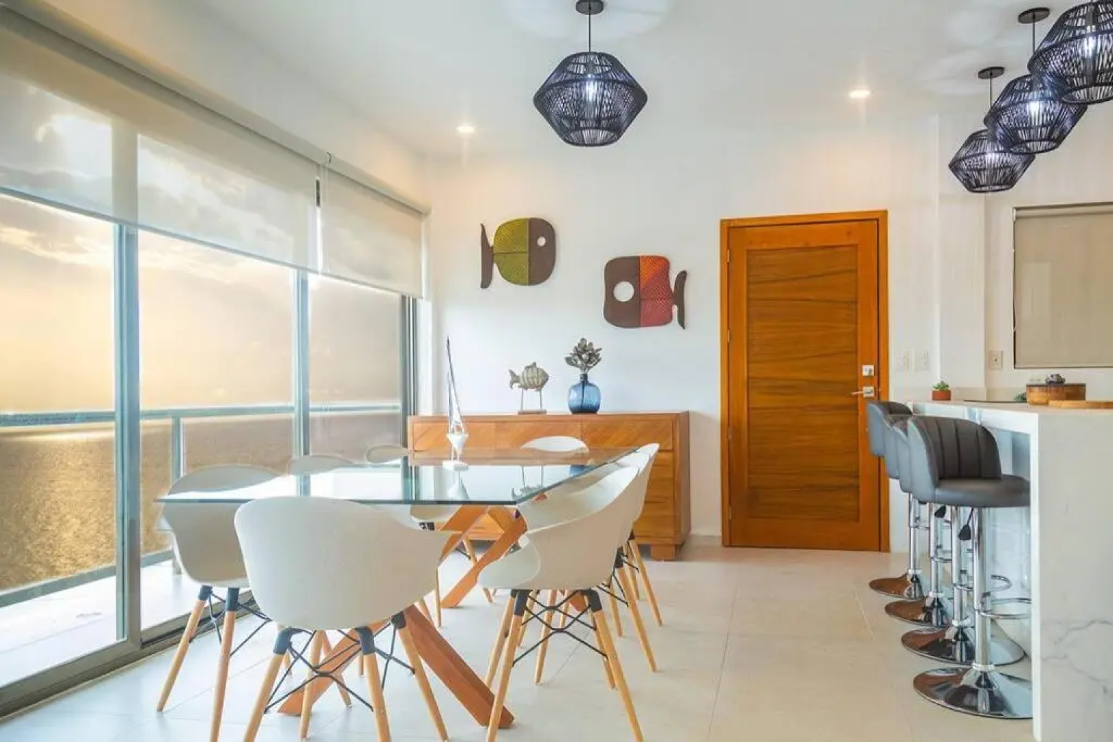 Penthouse-3 recamaras-frente playa-Rooftop-Jacuzzi