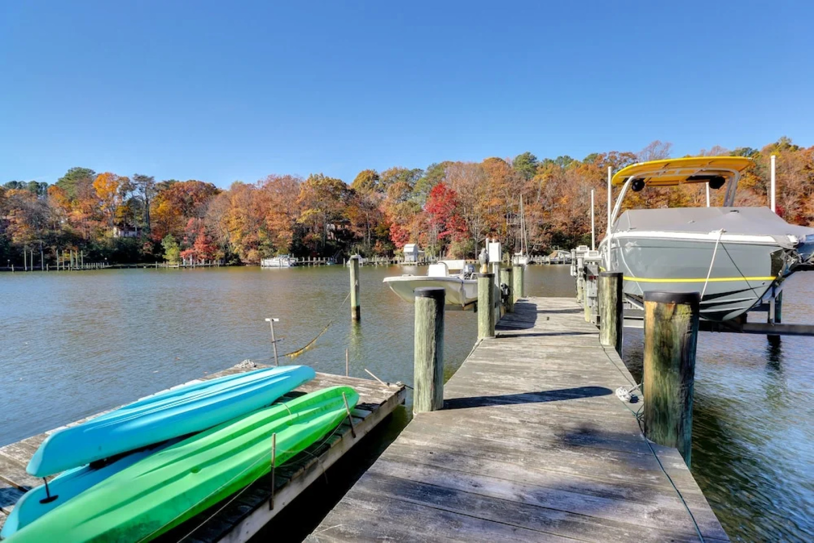 Waterfront Lusby Retreat w/ Deep-water Dock & Slip