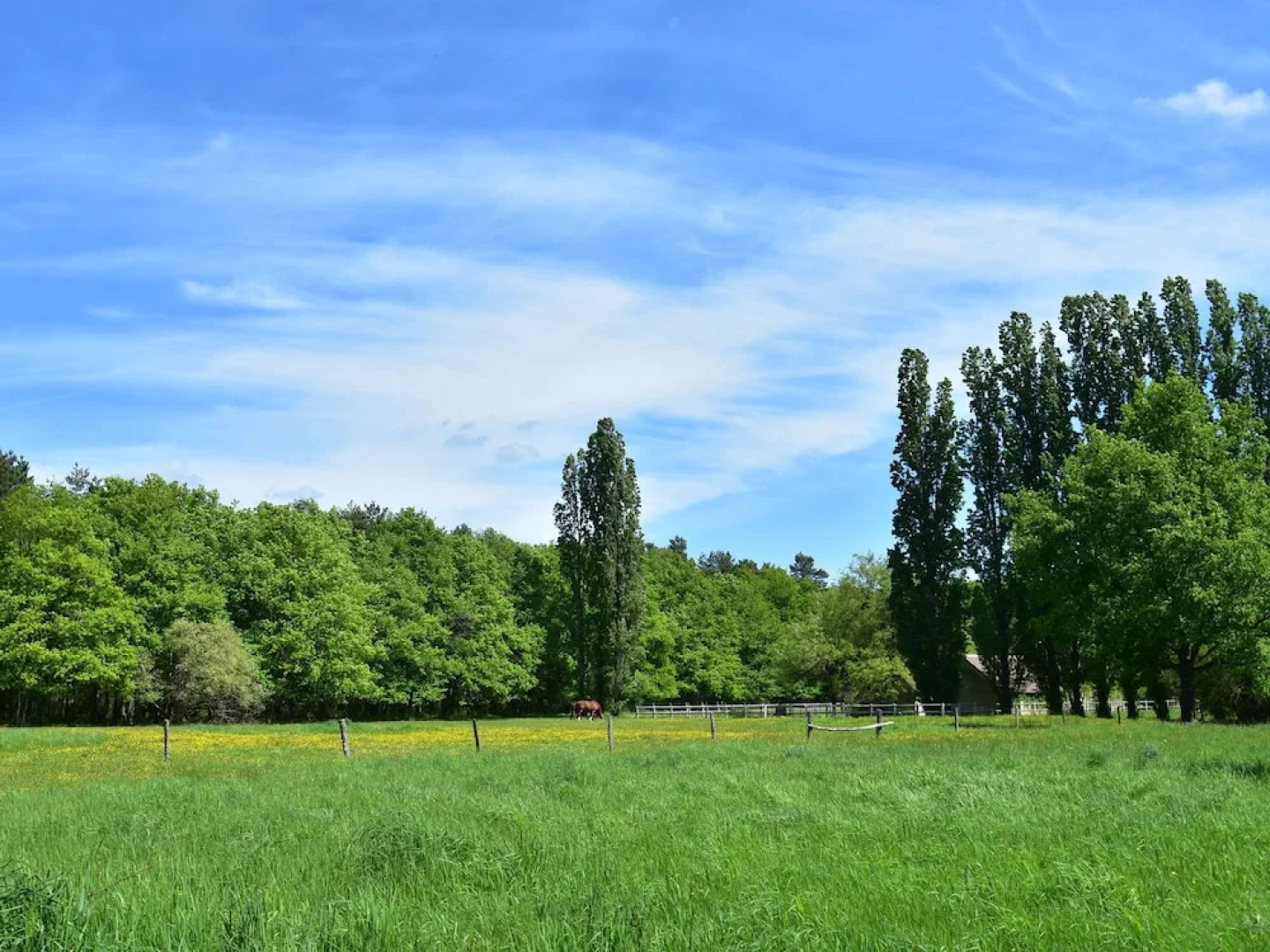 Unique Holiday Home With Pool in Combreux Centre