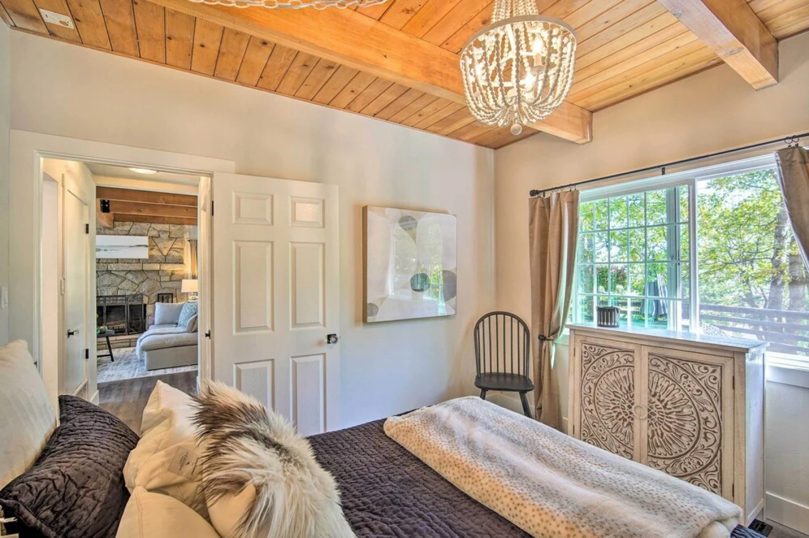 Chic Lake House w/ Furnished Deck & Hot Tub!