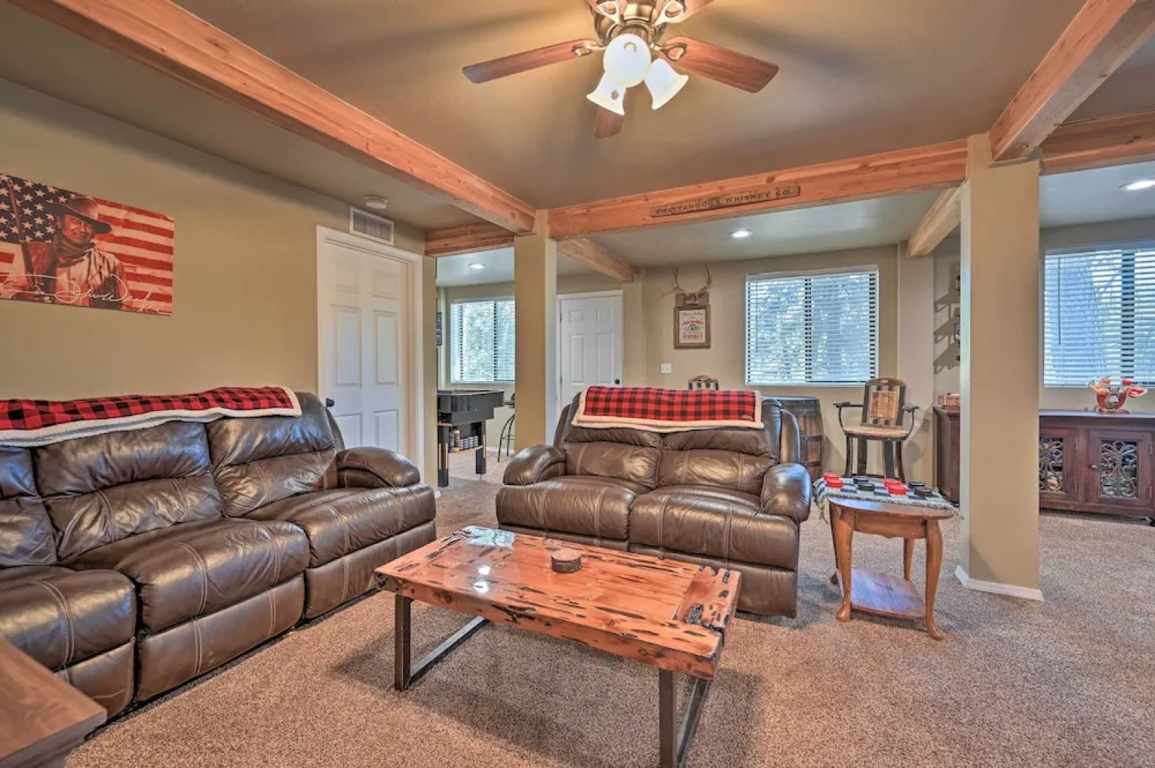 Hot Tub, Game Room: Dog-friendly Pine Cabin!