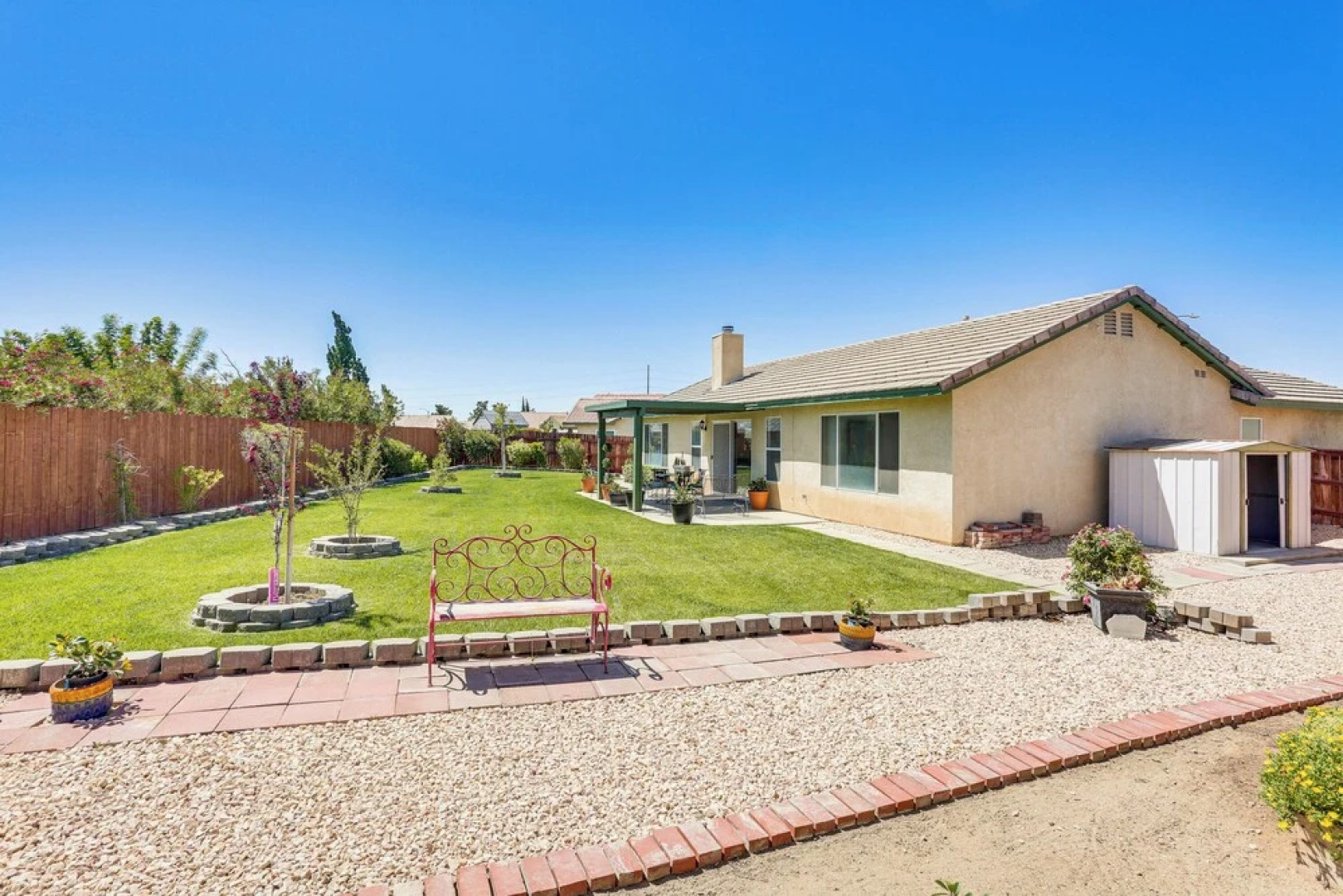 Victorville Home w/ Large Yard & Charcoal Grill!