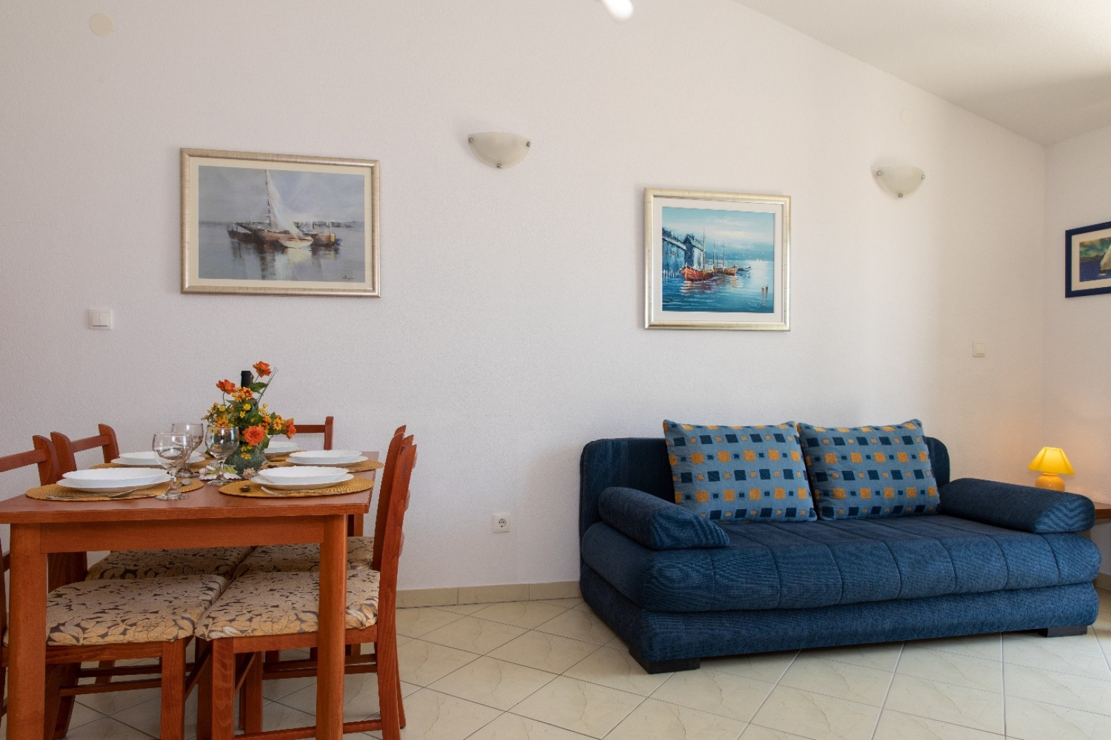 Apartment Ruzica - with sea view: A3 - zuti Igrane, Riviera Makarska