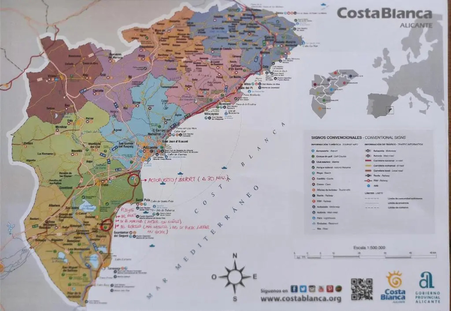 Magnífica villa con piscina La Marina-Oasis a 3km de la playa