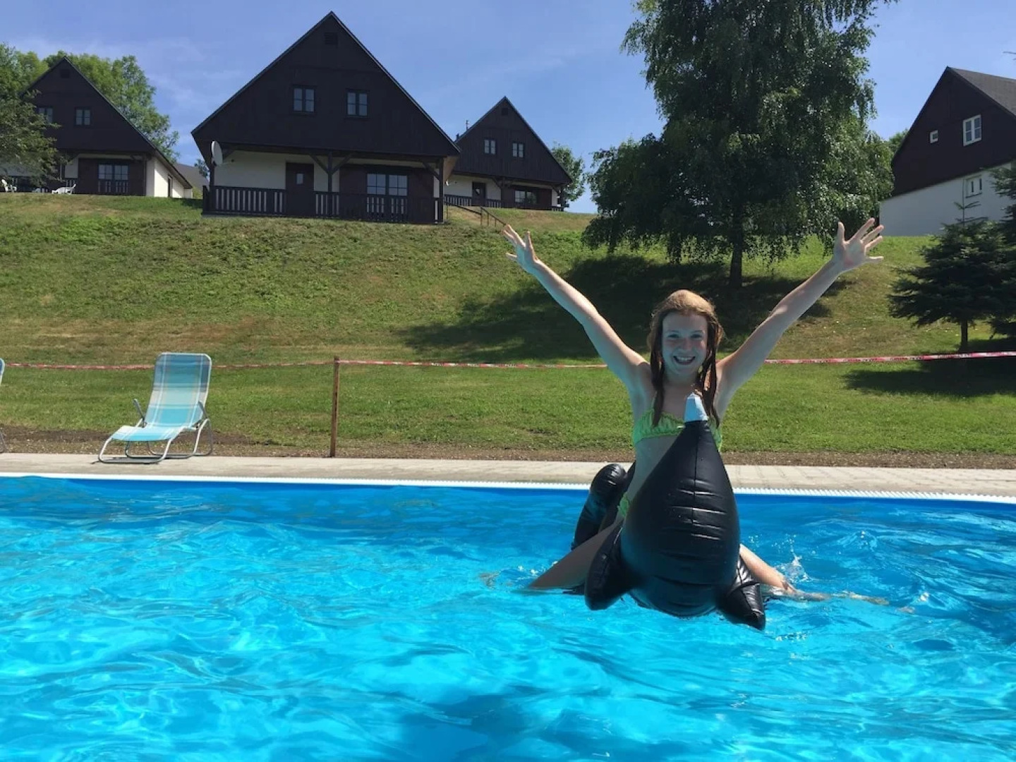 Detached Holiday Home With Veranda Near Cerny Dul