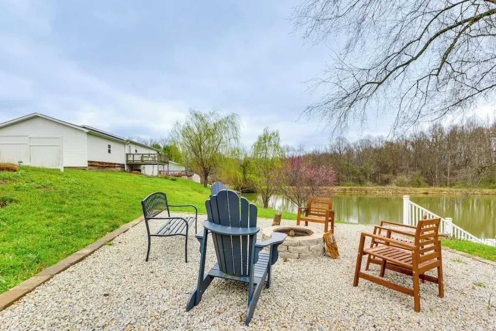 Renovated Logan Home w/ Pond & Fire Pit