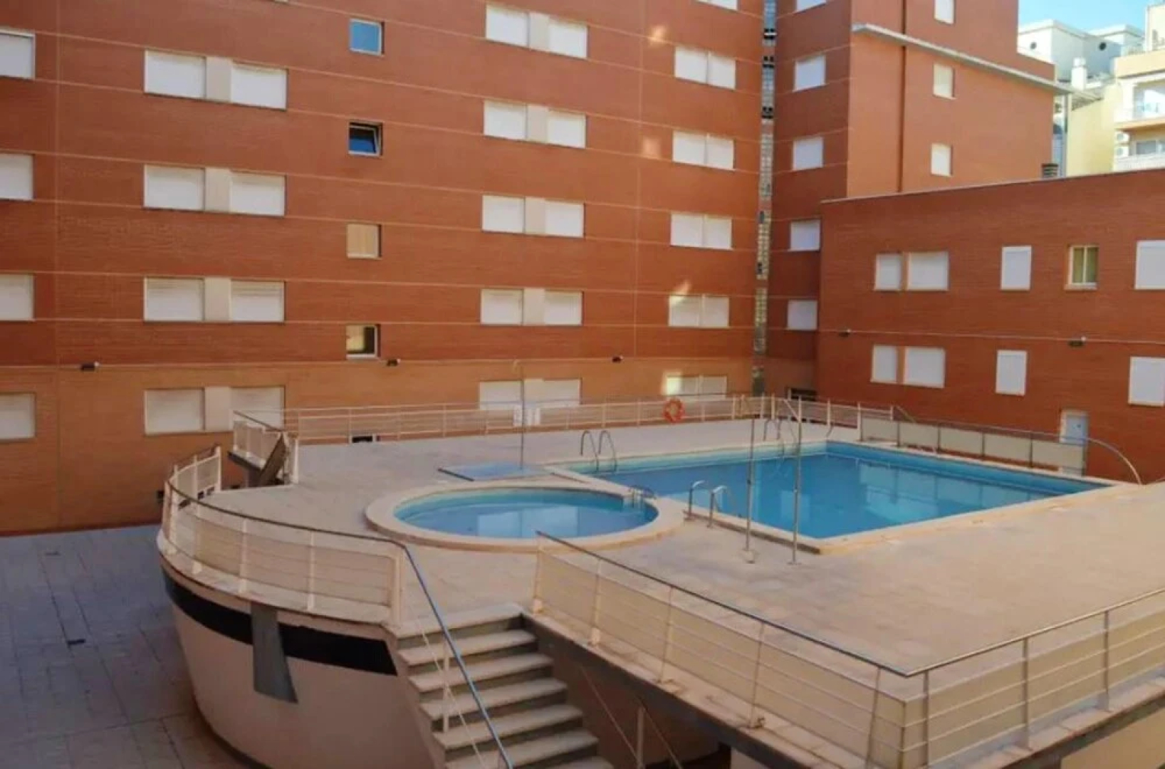 Apartment with 2 Bedrooms in Sant Carles de la Ràpita, with Wonderful Sea View, Shared Pool, Balcony - 700 M From the Beach