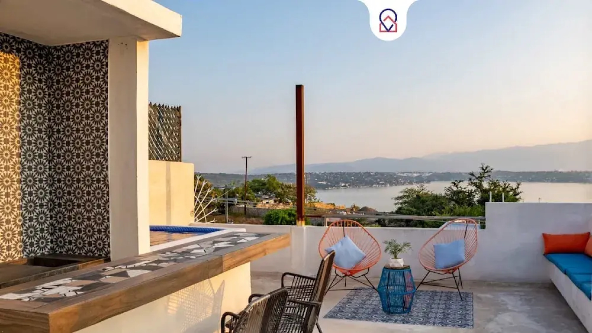 Vida Casa Kuxtal Roof con vista al Lago