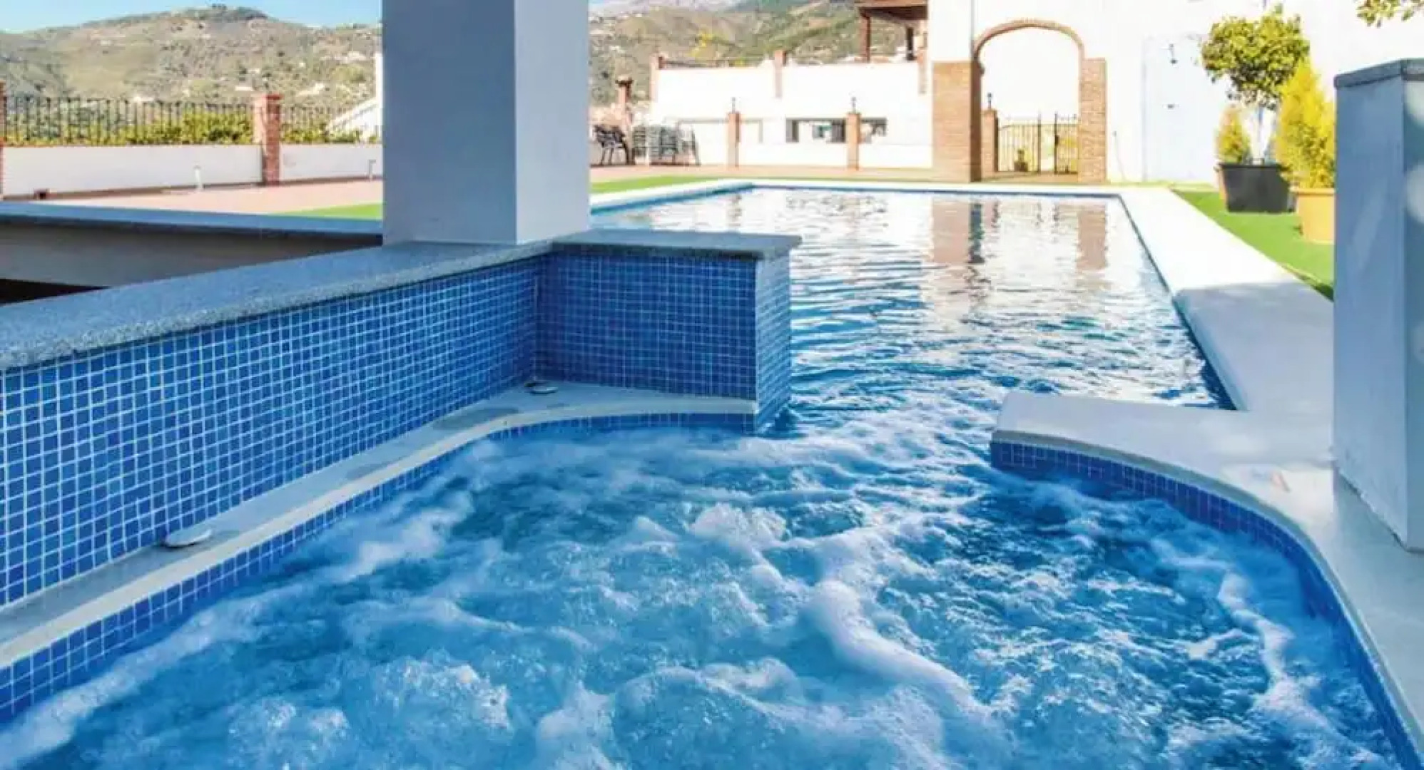 House with 2 Bedrooms in Canillas de Albaida, with Wonderful Sea View, Shared Pool, Terrace - 15 Km From the Beach