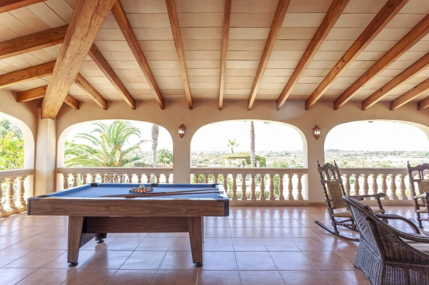 Villa in Can Picafort, Located in the Countryside, Near the Beach, has 5 Bedroom