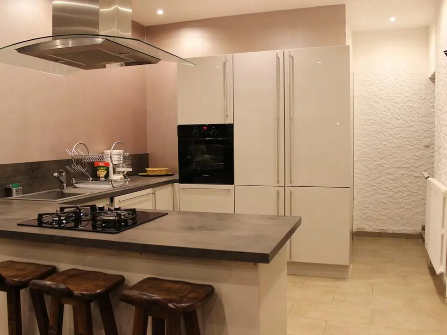 Apartment With 3 Bedrooms in Saint-martin-vésubie, With Wonderful Mountain View, Furnished Terrace and Wifi - 7 km From the Slopes