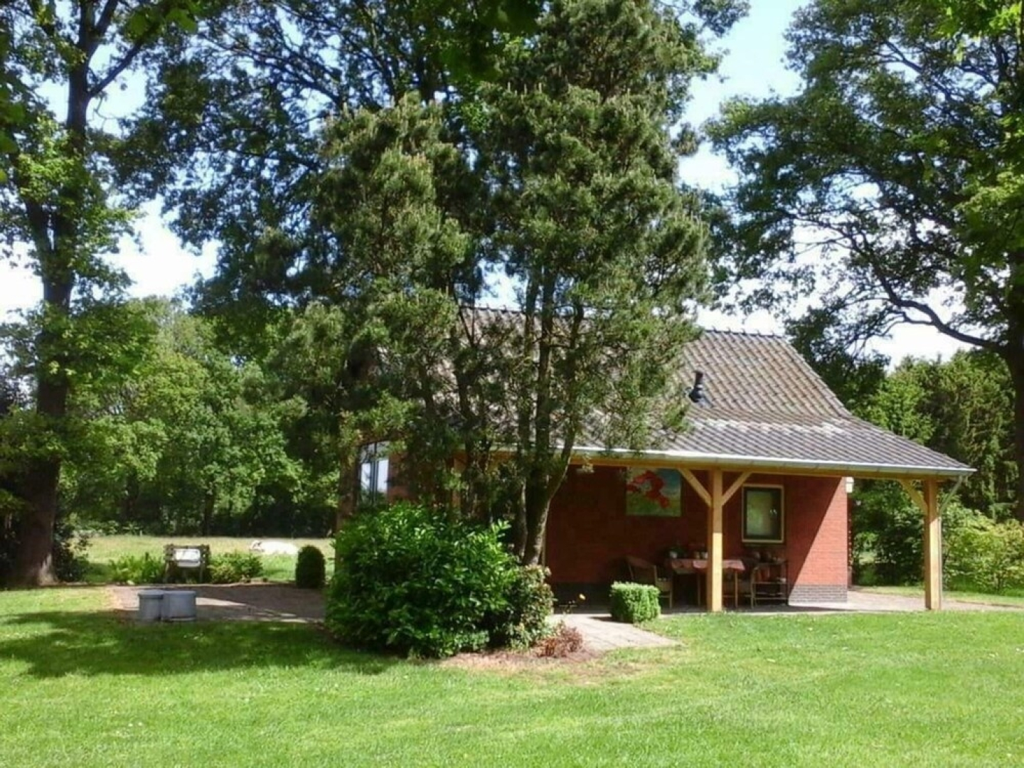 Scenic Holiday Home in Schijf with Roofed Garden