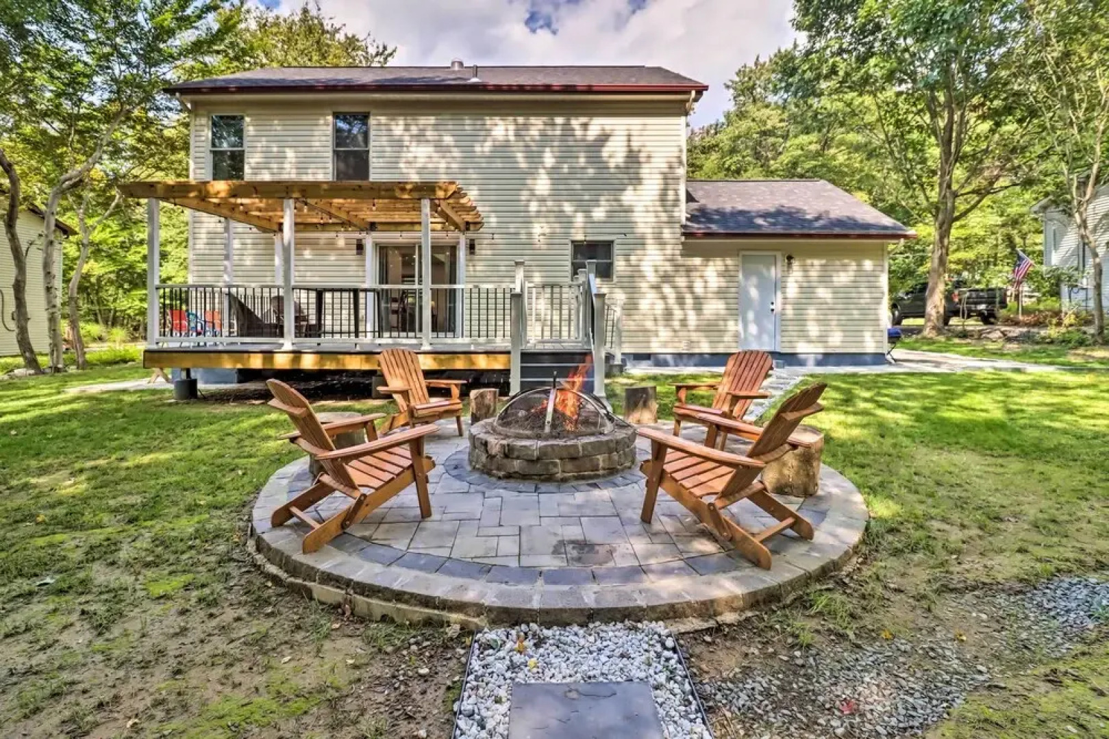 Game Room & Yard: Family Paradise in Pocono Summit