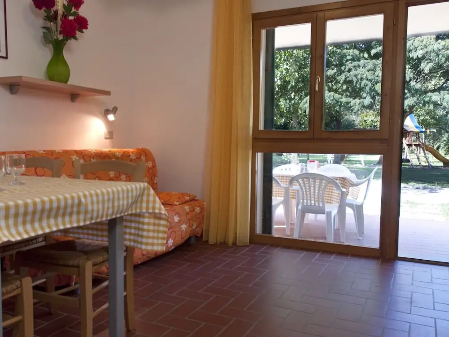 Semi Detached Bungalow with AC near Coast of Tuscany