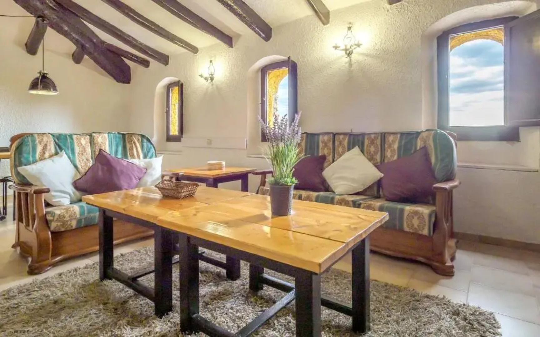 House with 5 bedrooms in Can Trabal with wonderful mountain view private pool enclosed garden 16 km from the beach