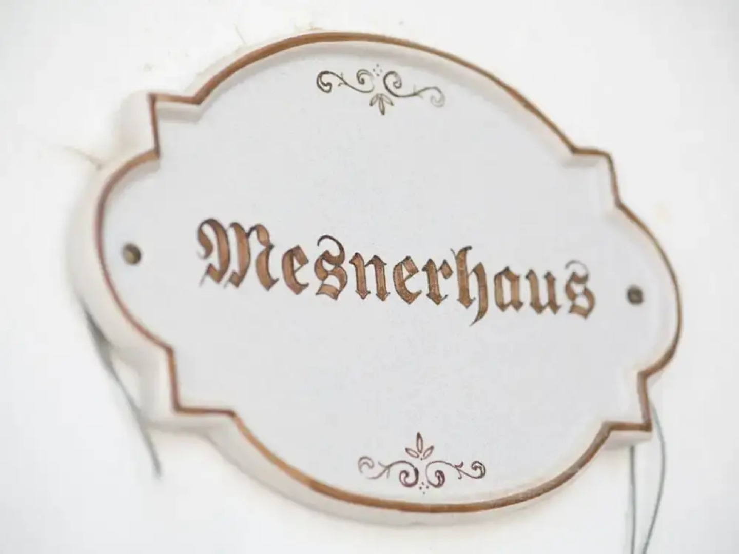 Plaatsje in het Mesnerhuis