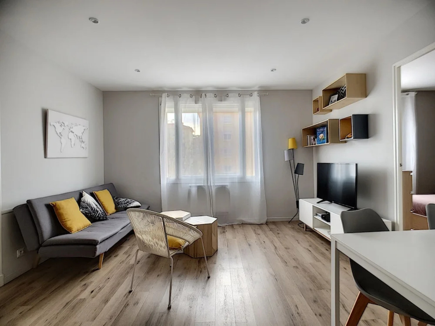 Appartement moderne de 54 m², 2 chambres