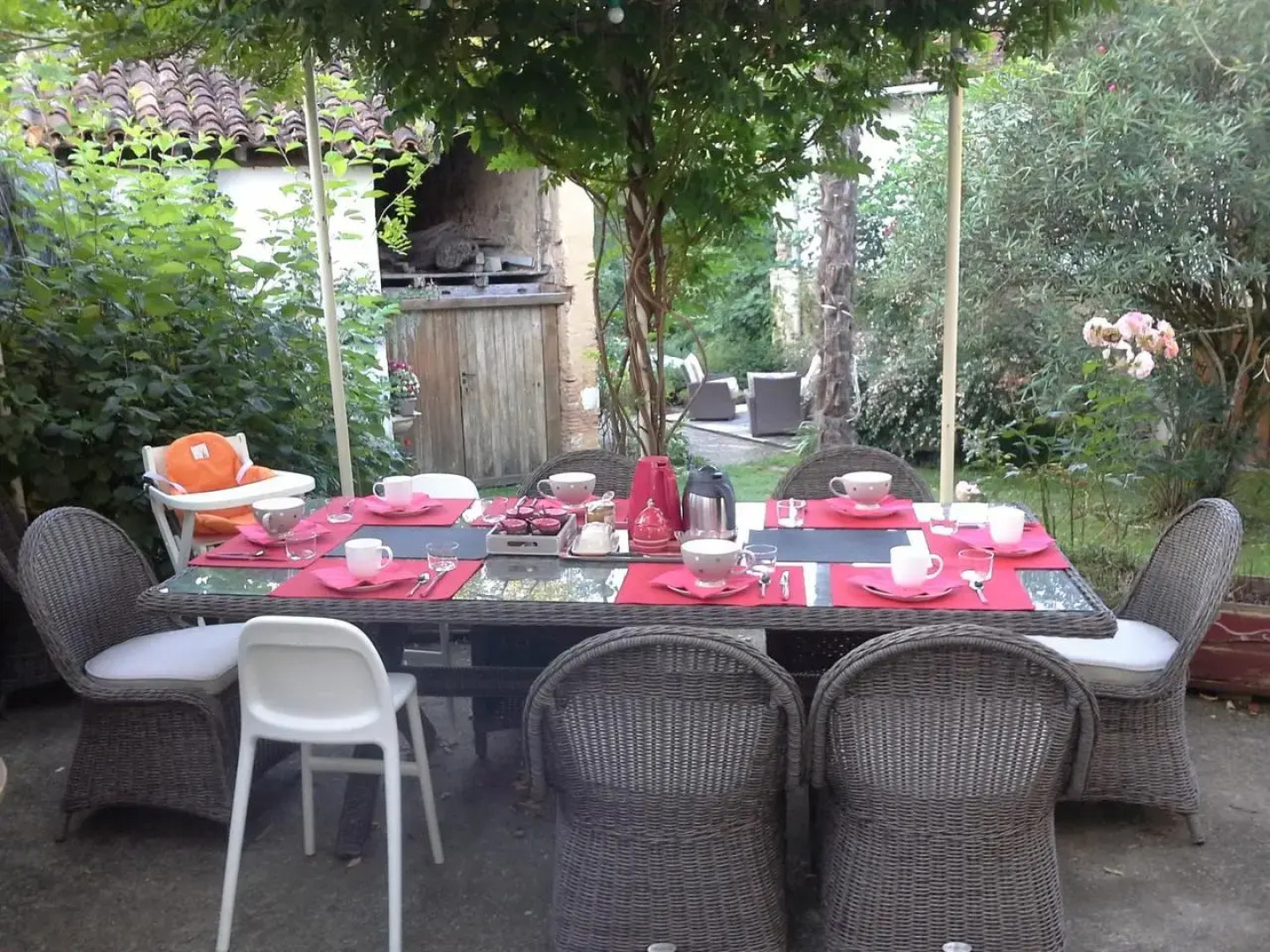 Maison d'hôtes Brameloup Jardin Ovale