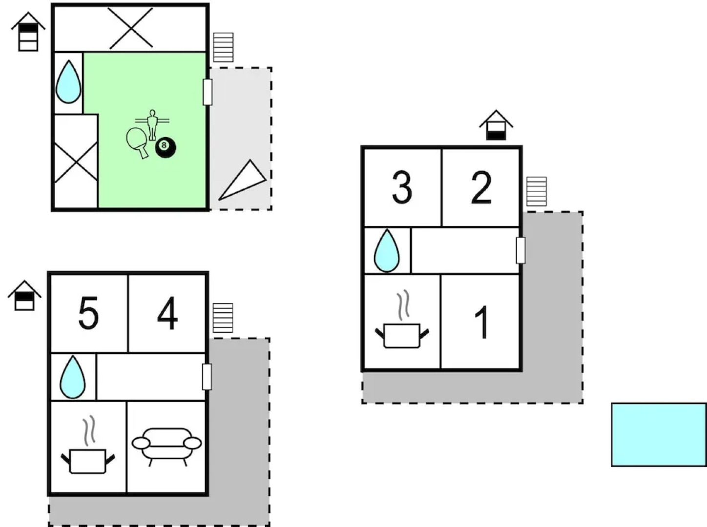 Amazing Home in Novi Vinodolski With Wifi and 5 Bedrooms