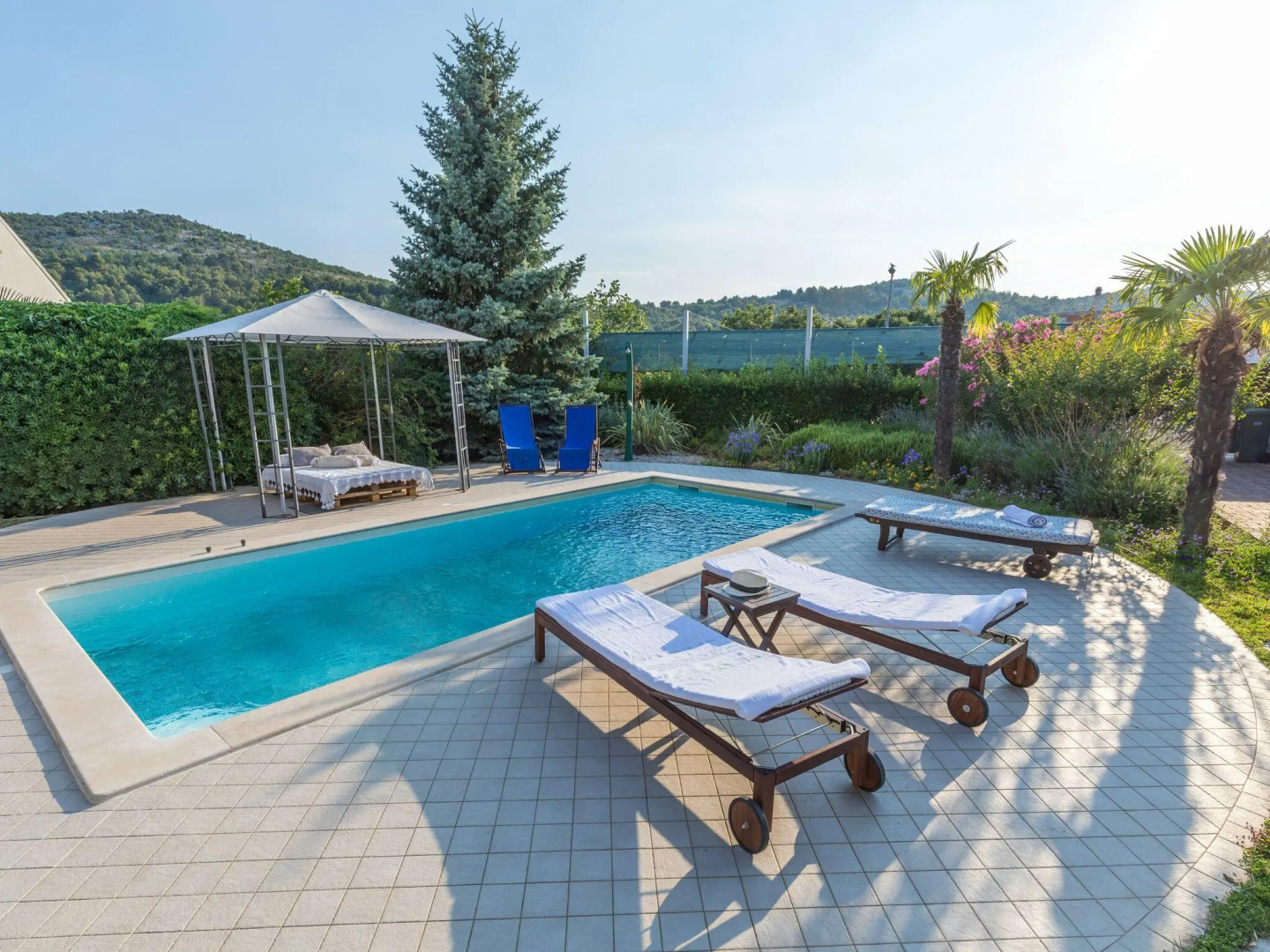 Pool Villa in Sibenik Near Lake