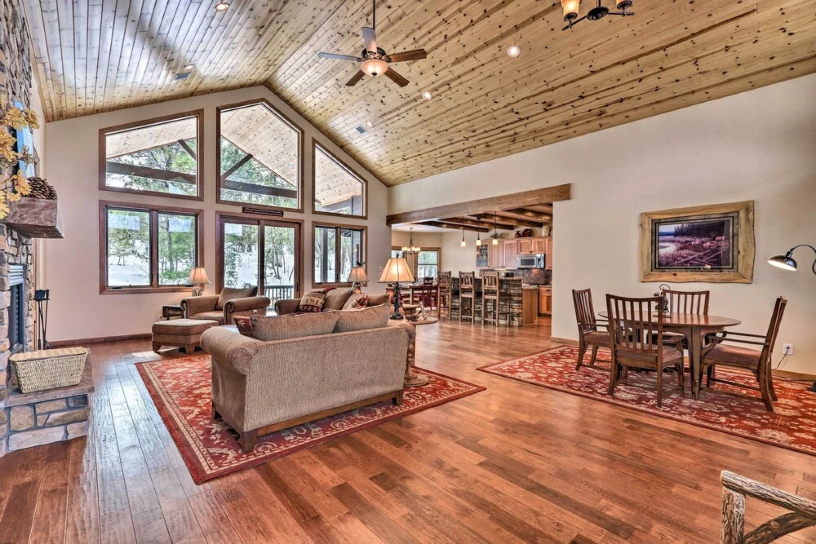 Furnished Deck + Fire Pit: Show Low Hideaway!