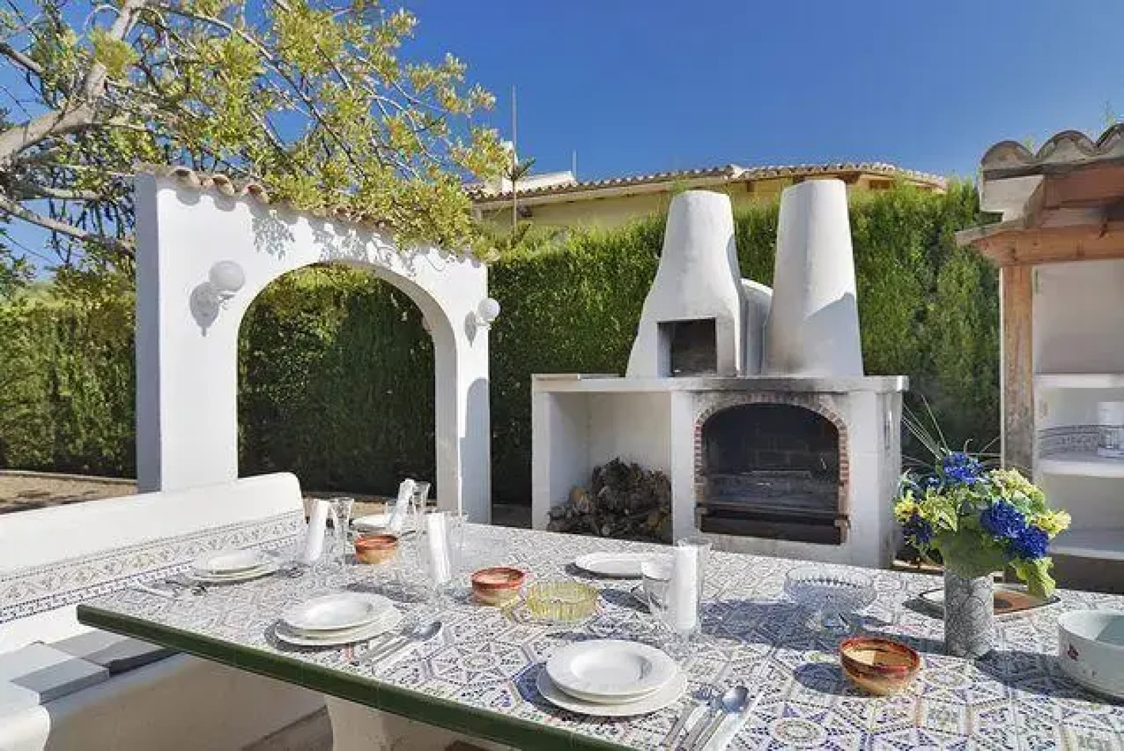 Apartment with beach, garden in Benissa