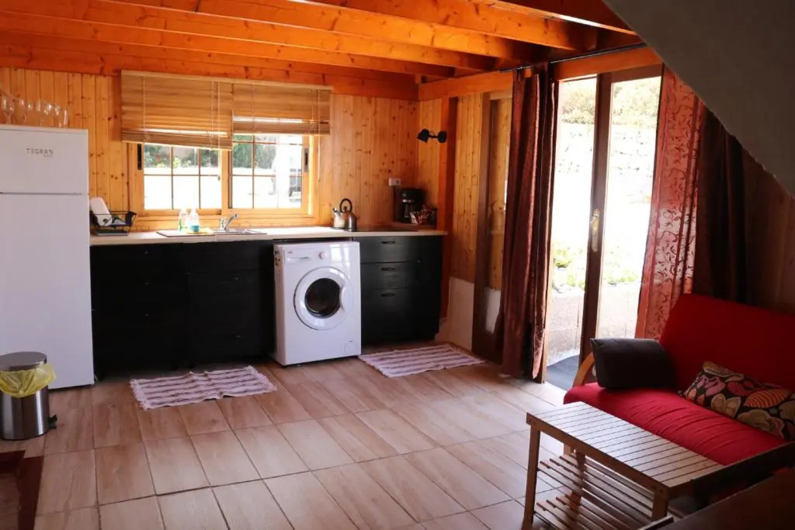 Half wooden rural apartment