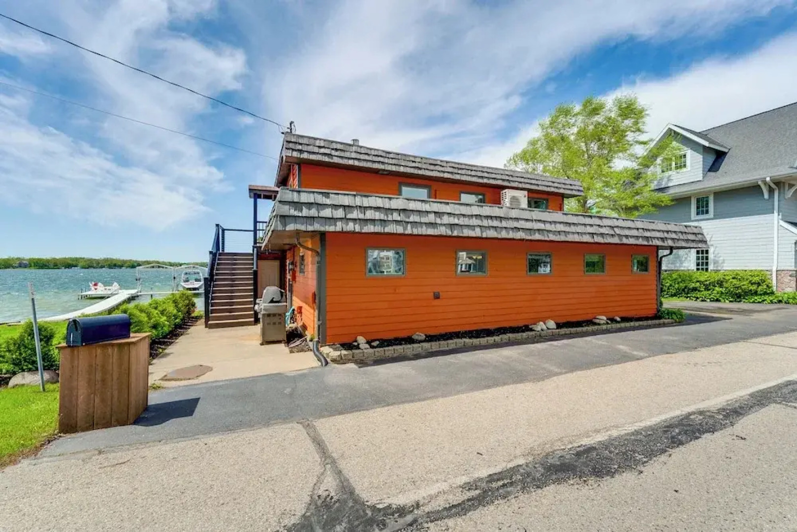 Steps to Powers Lake: Wisconsin Family Home