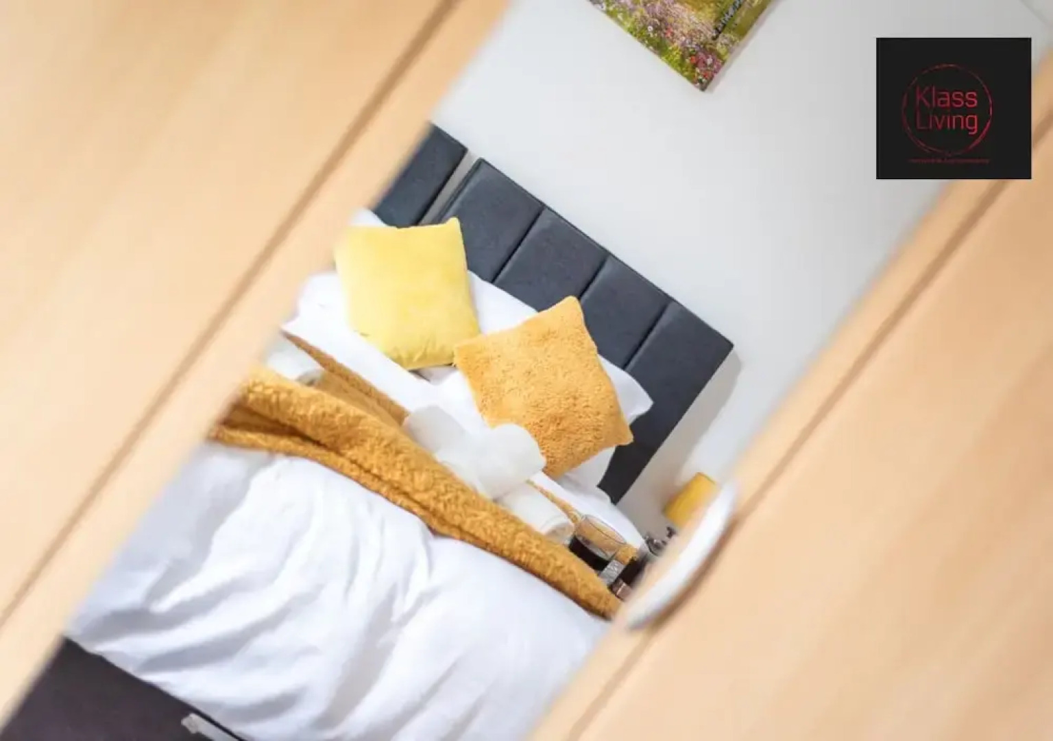 One Bedroom Apartment by Klass Living Serviced Accommodation Coatbridge - Albion Apartment with Wifi and Parking