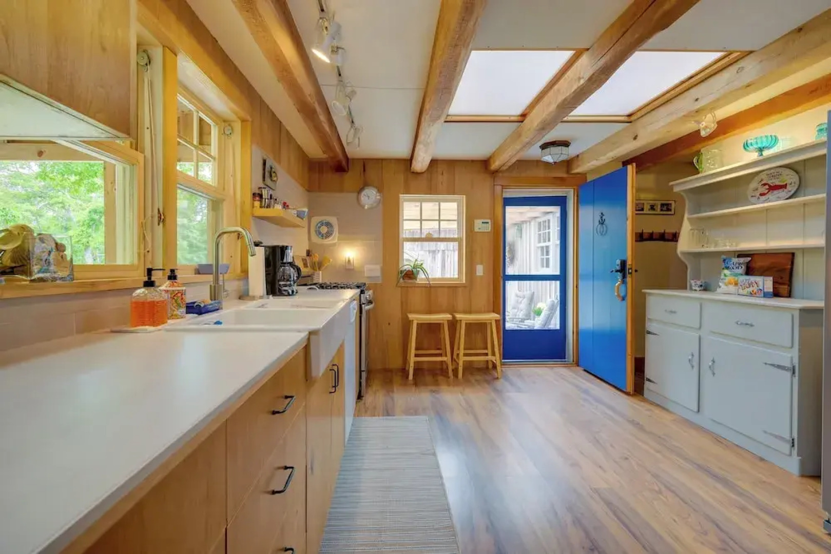 Yard & Fire Pit: Unique Cape Cod Home in Brewster