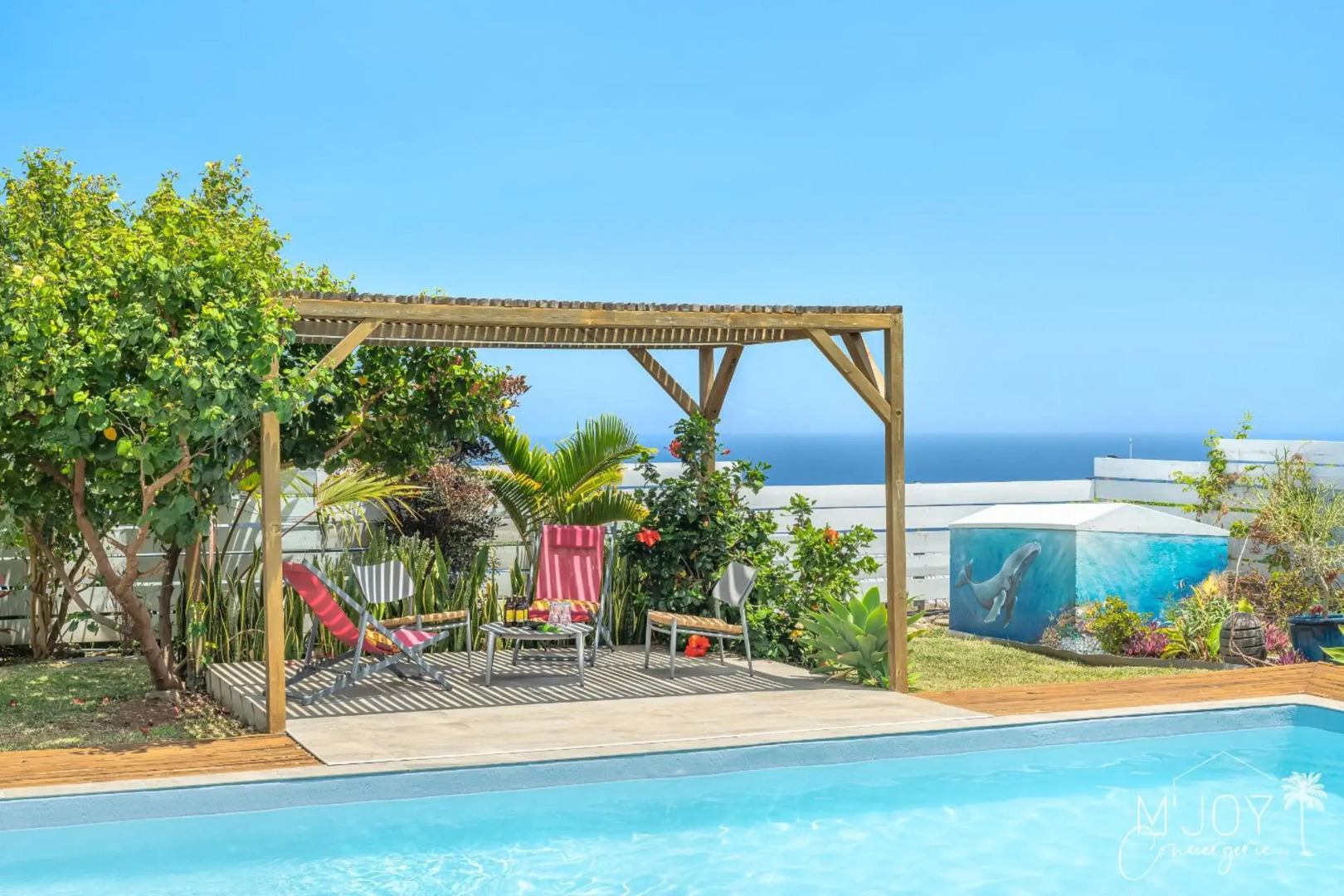 Kaz Sa-Sa - 4 chambres - 4 salles de bain - piscine - vue mer