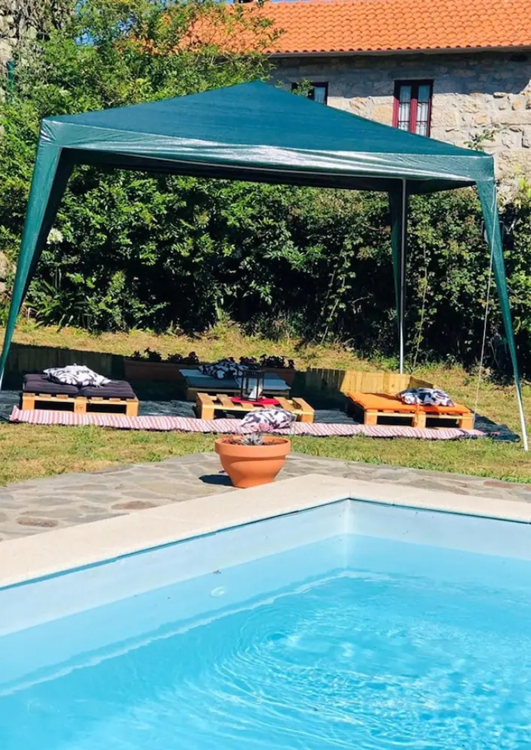 House With 2 Bedrooms in Águeda, With Wonderful Mountain View and Pool