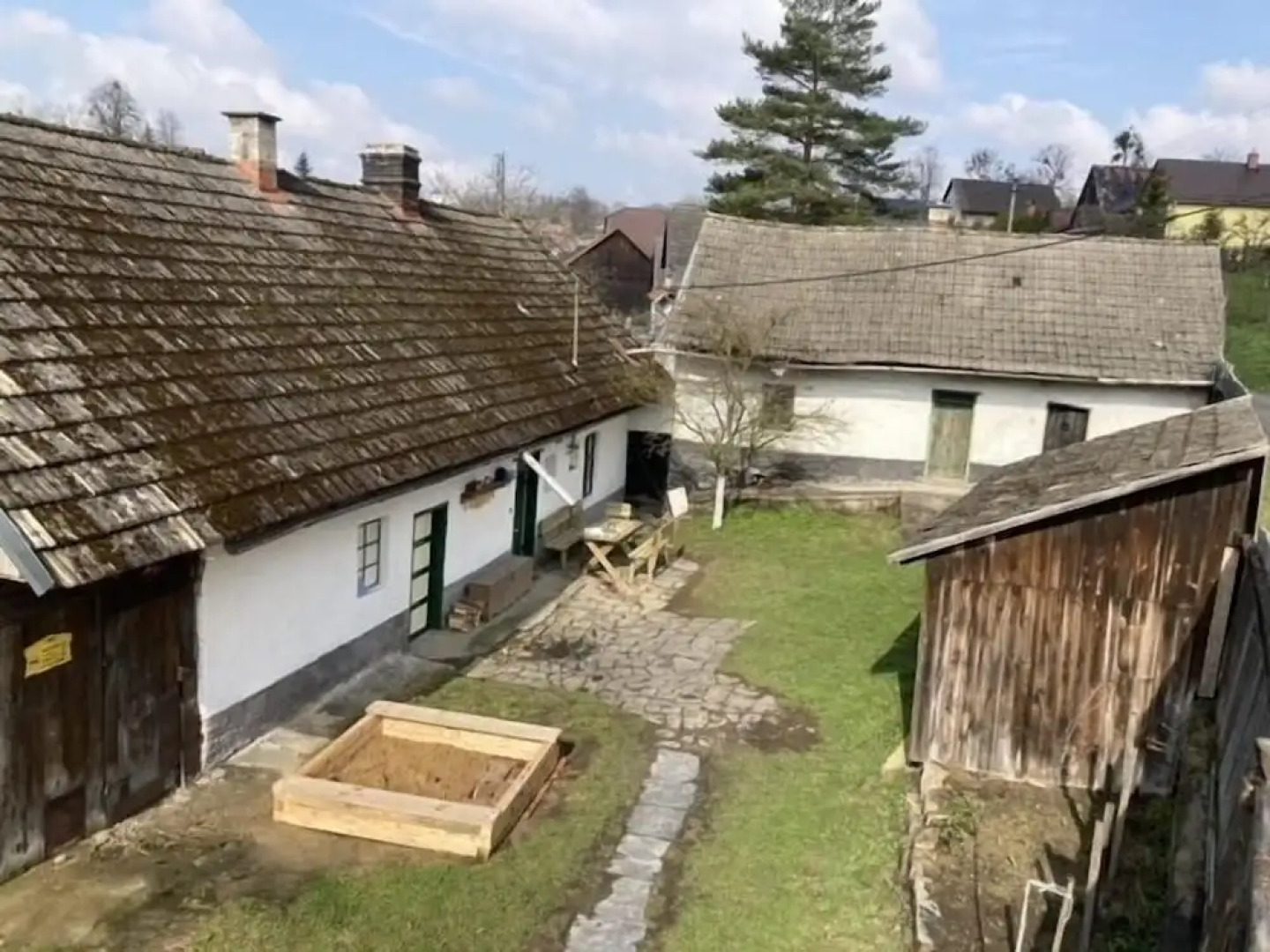 Cottage Anna With a Garden by Rivulet