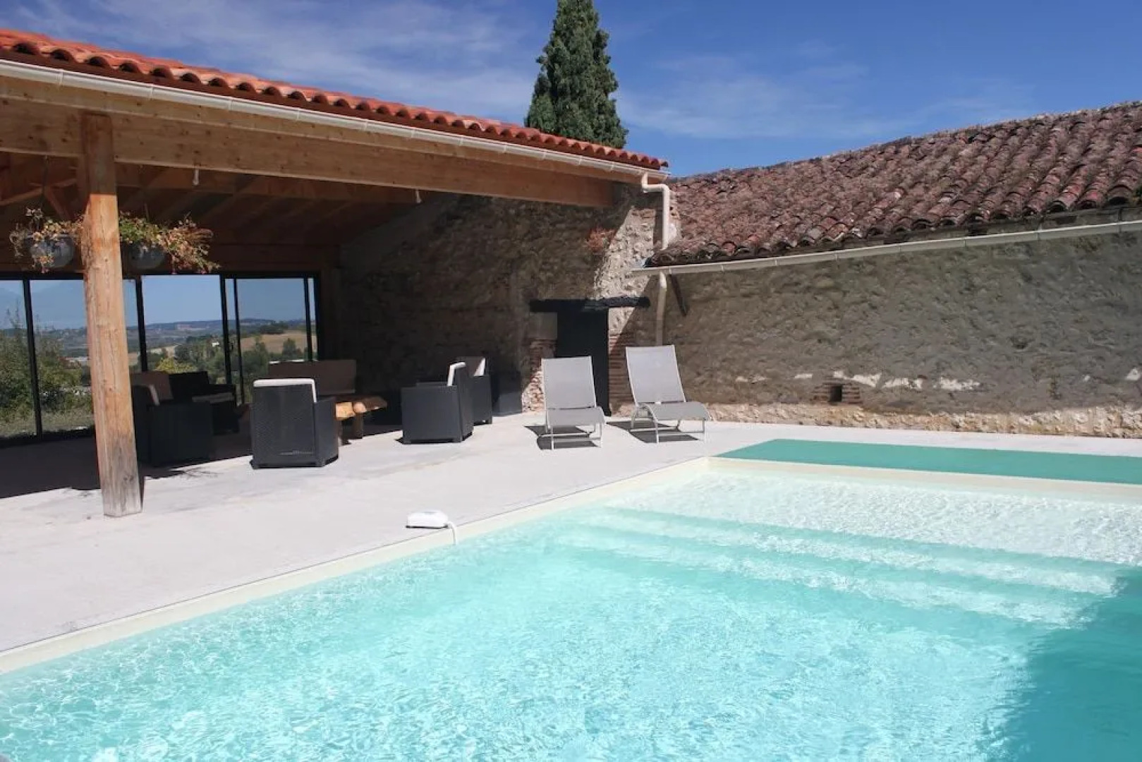 Domaine de Calbiac - On the boardwalk