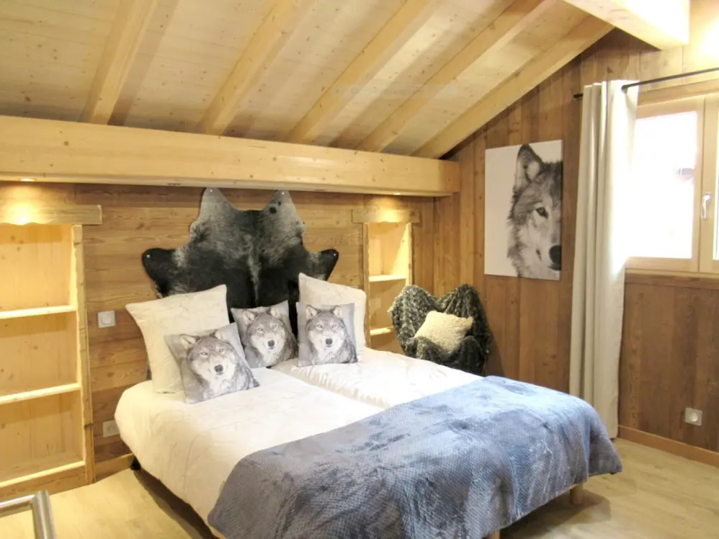 Chalet With 4 Bedrooms in Le Biot, With Wonderful Mountain View, Furnished Garden and Wifi - 10 km From the Slopes