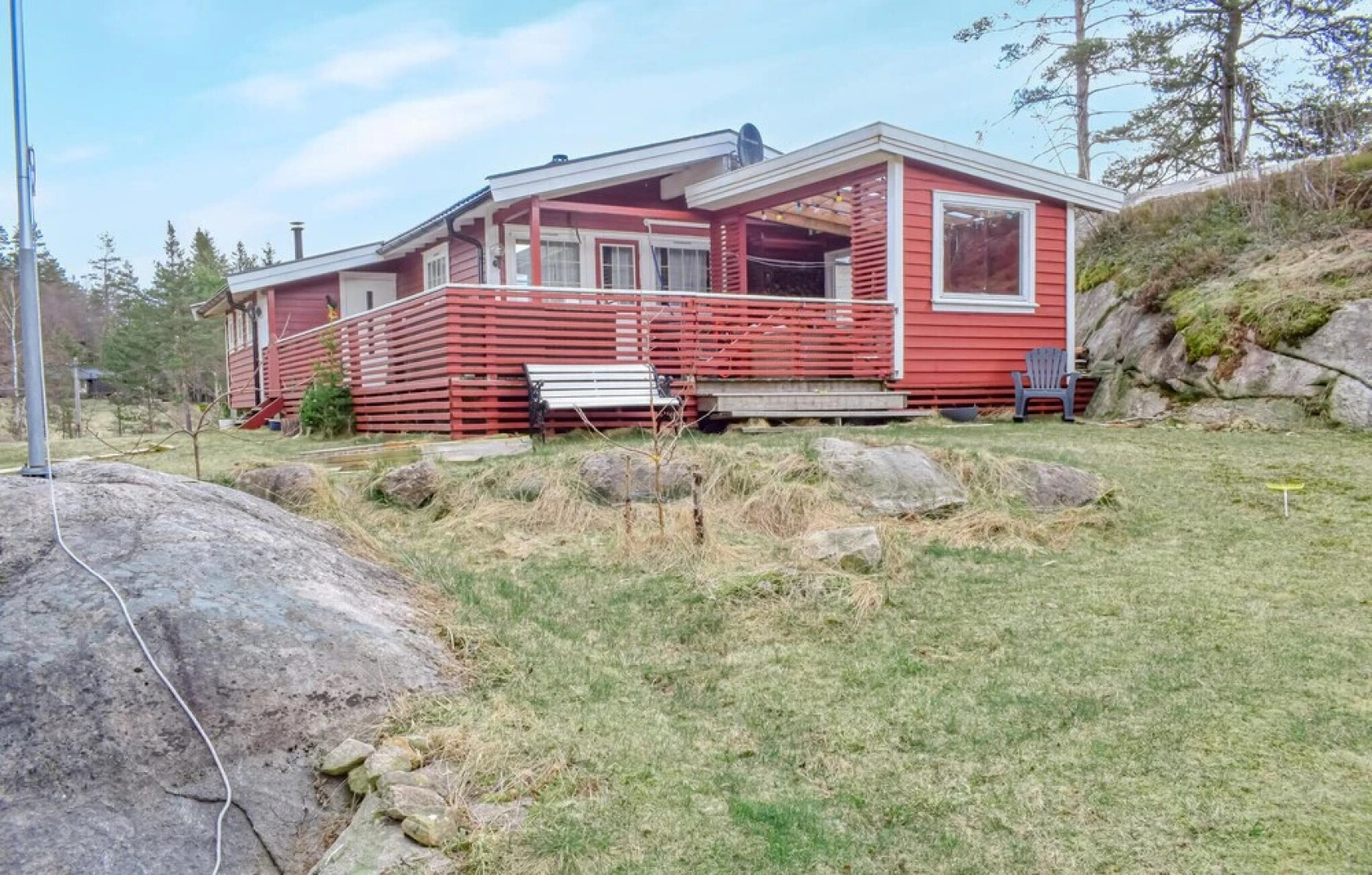 Awesome Home in Hægeland With 3 Bedrooms and Jacuzzi