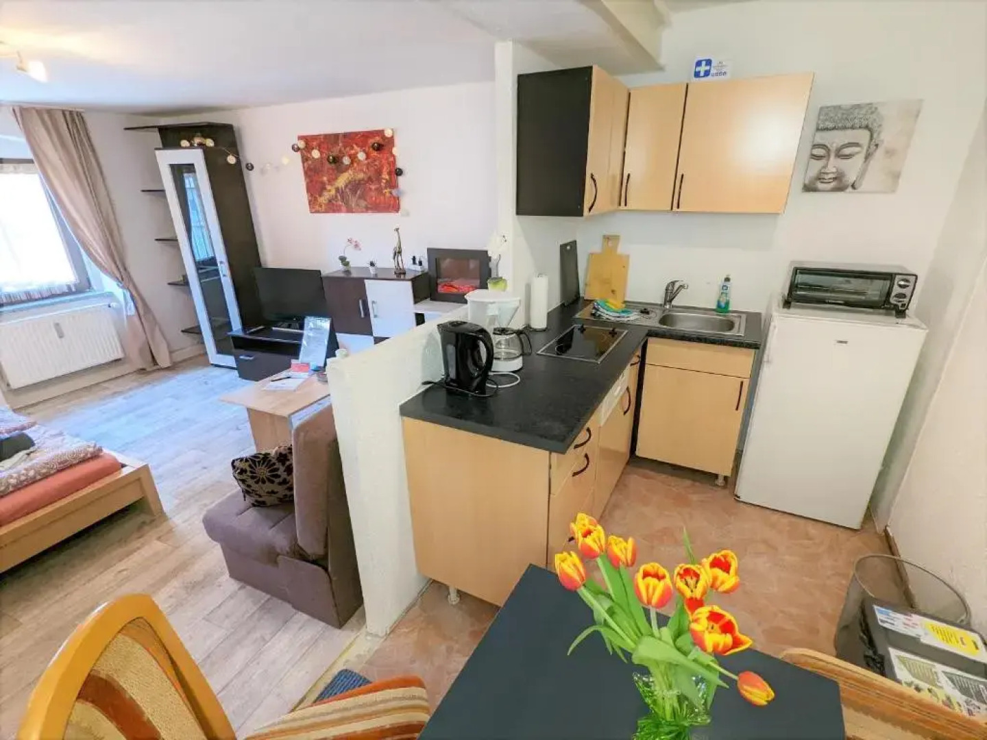 Familienwohnung für 3 mit Sauna, Pool & Terrasse - Famzi