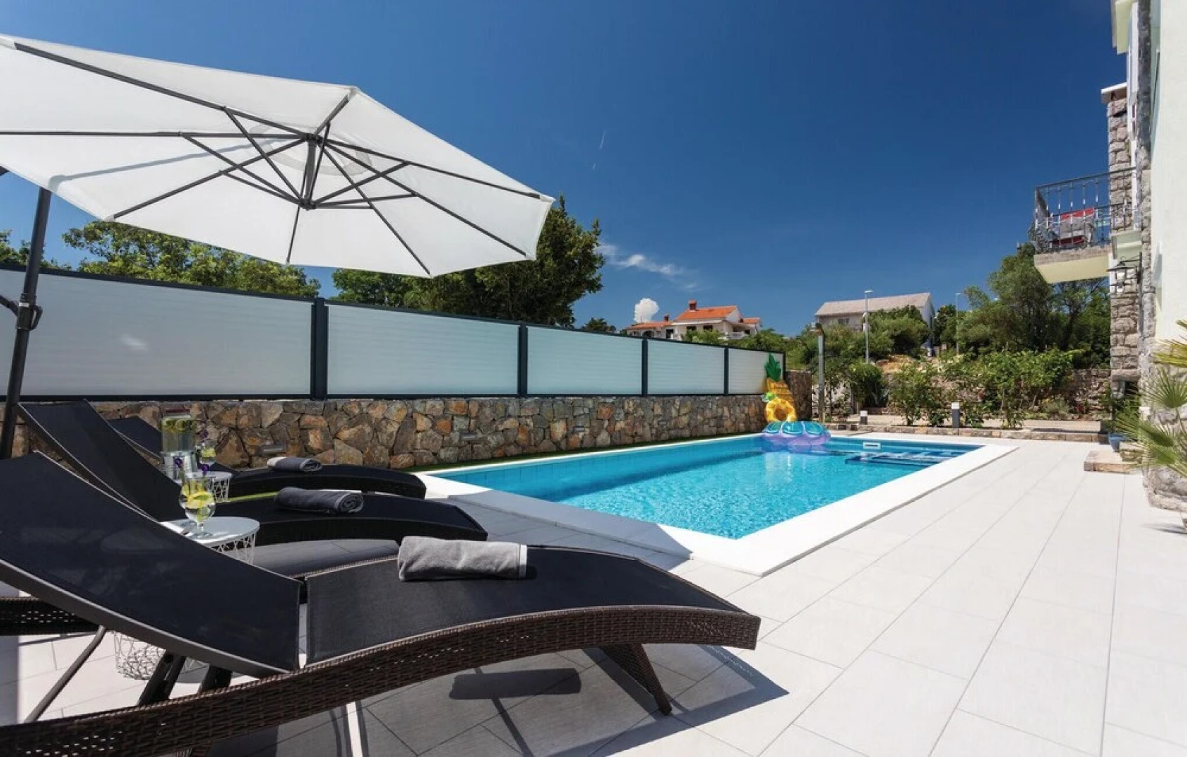 Stunning Home in Kornic With 3 Bedrooms, Wifi and Outdoor Swimming Pool