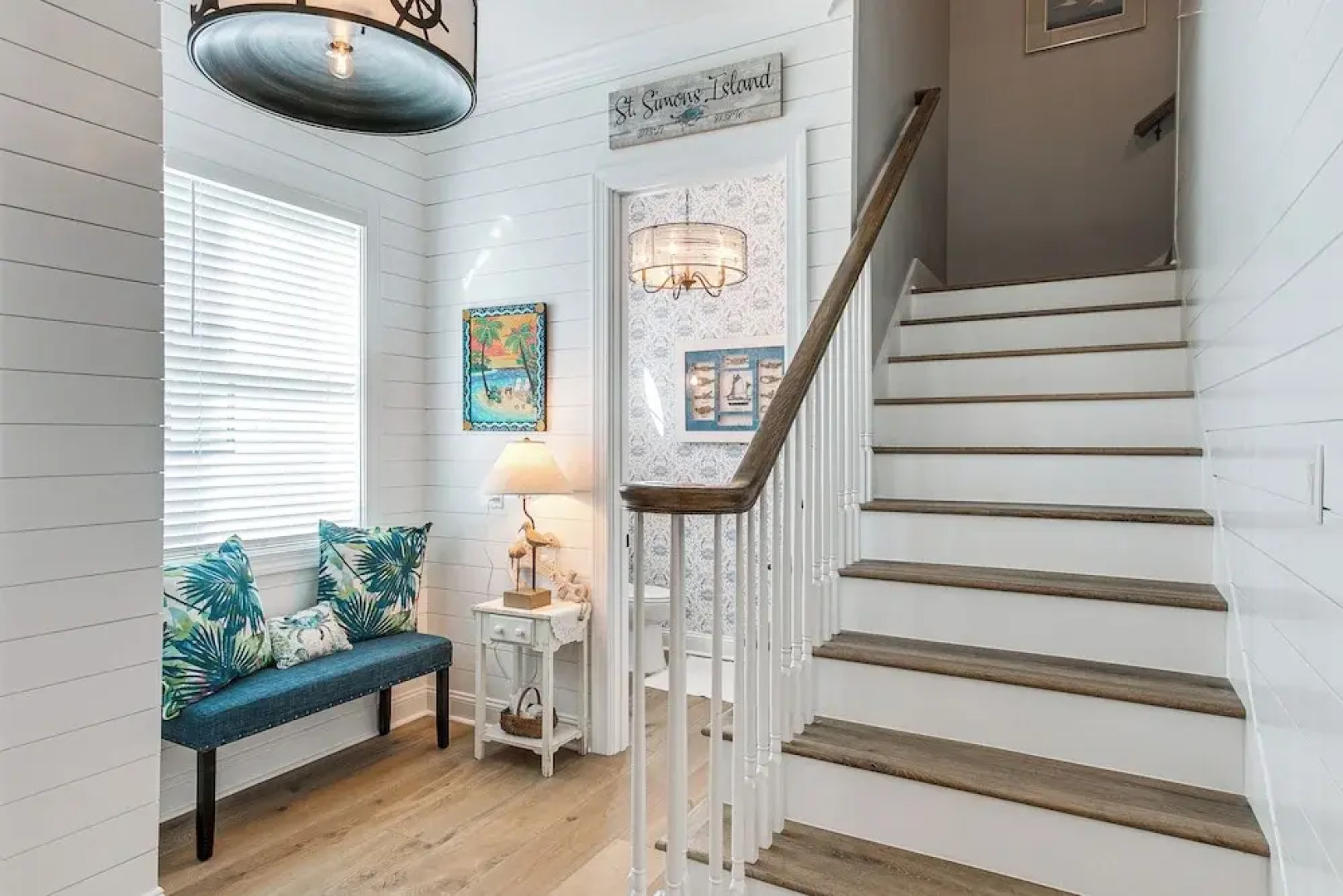 Walk to Public Beach: Hideaway in St Simons Island