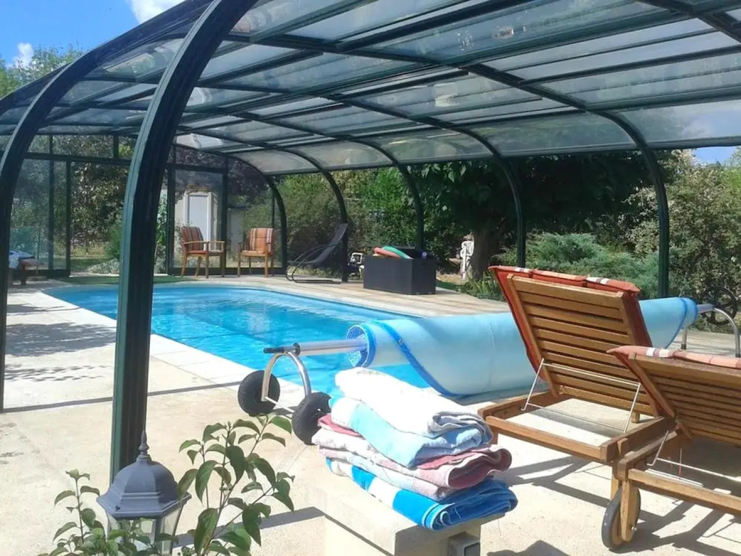 House With 2 Bedrooms in Massillargues-attuech, With Pool Access, Encl