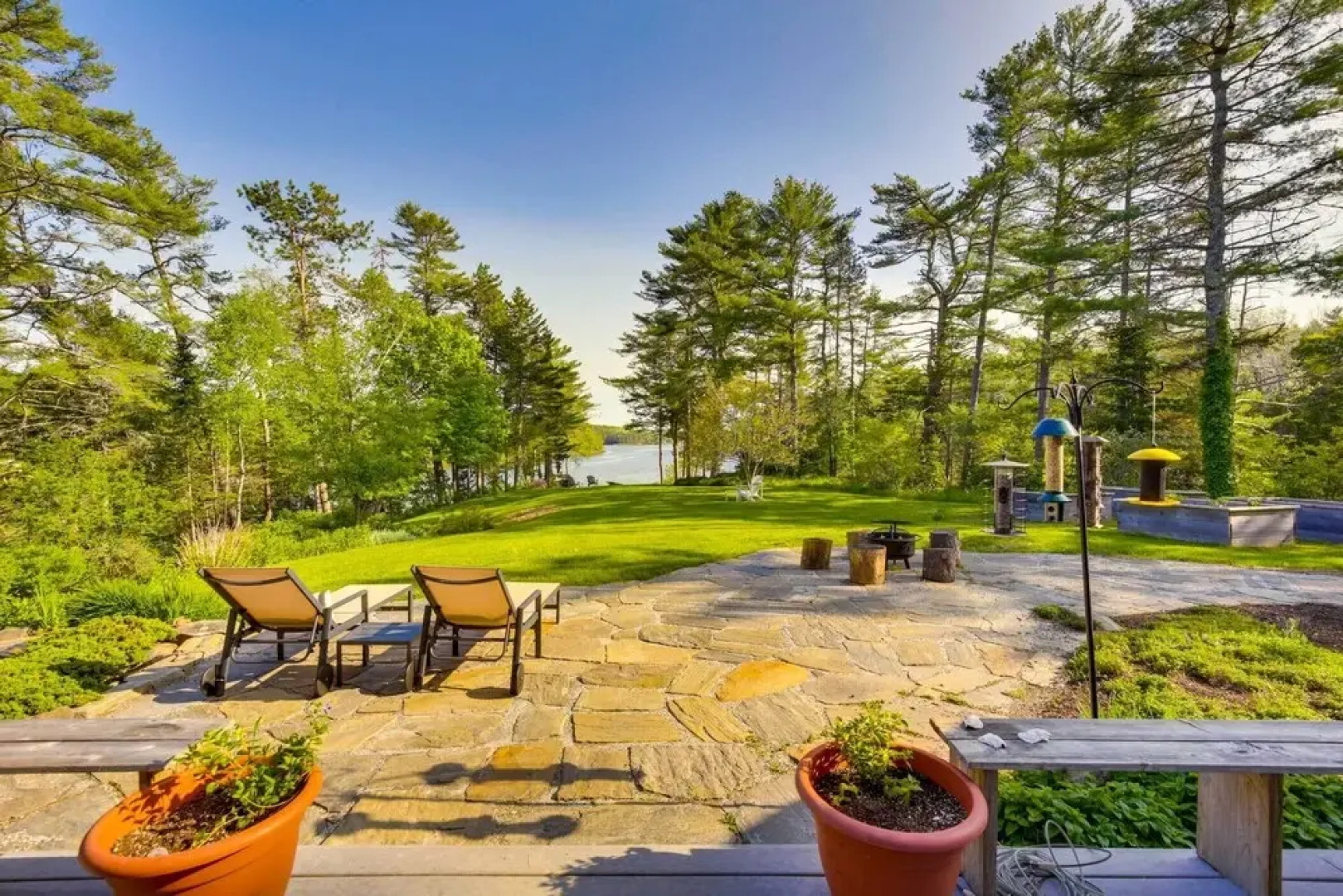 Waterfront West Bath Rental w/ Screened-in Porch!