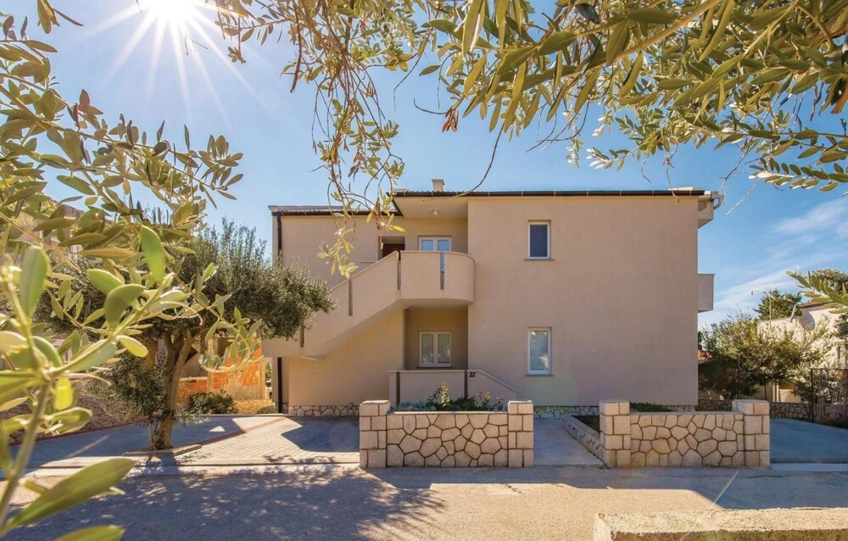 Stunning Home in Mandre With Wifi and 2 Bedrooms