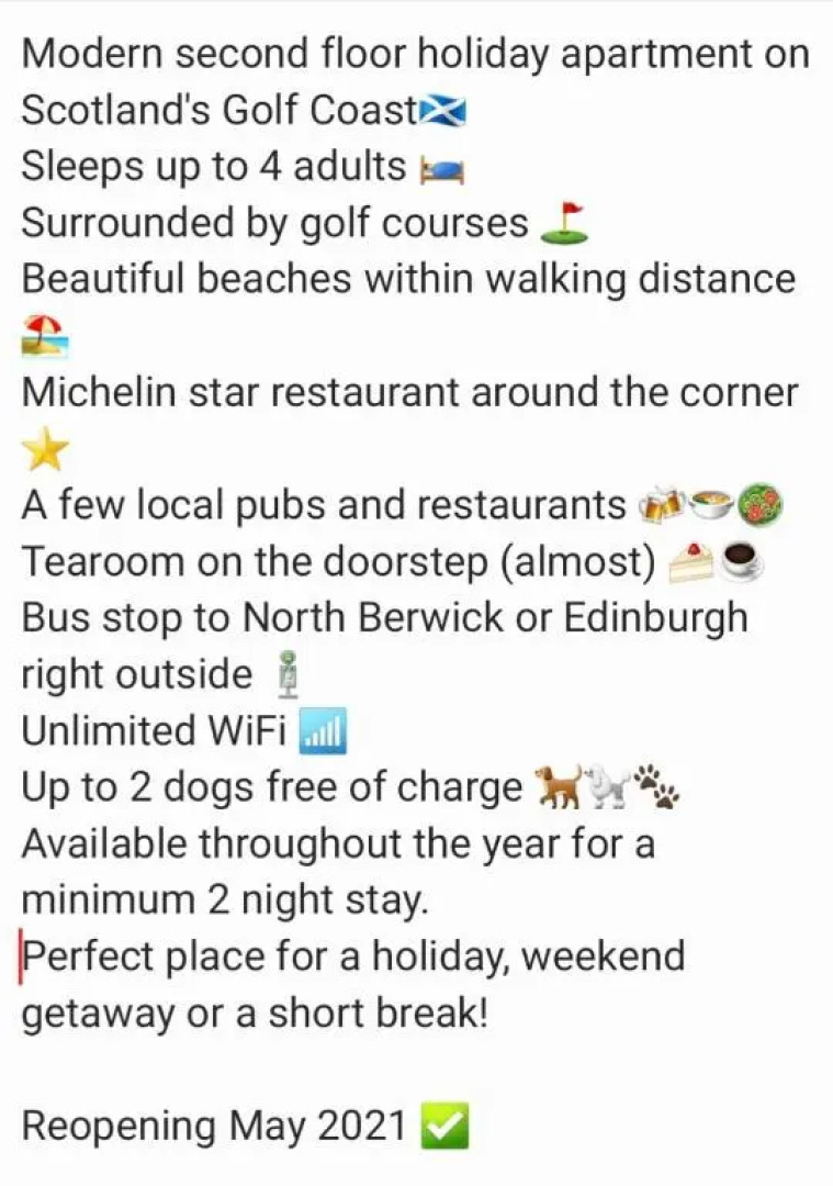 Gullane View Apartment