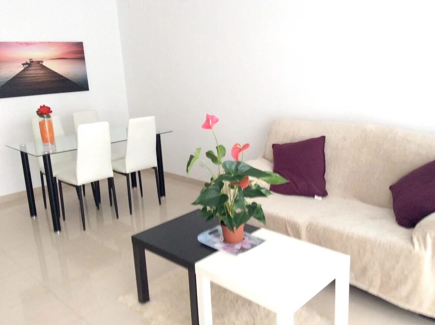 Apartment With 2 Bedrooms in Oliva, With Wonderful Mountain View, Furn